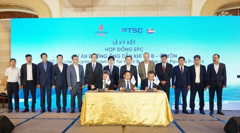 LILAMA And PTSC Signed An EPC Contract For Block B - O Mon Gas Pipeline ...